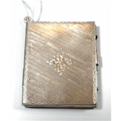 Art Deco 800 silver photo pendant