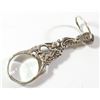 Image 1 : Loupe with silver handle