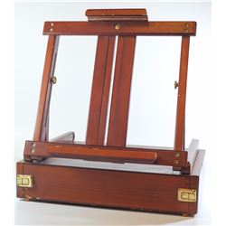 Folding table easel stand