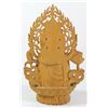 Image 2 : Sitting Buddha, old wood carving