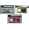 Image 2 : Collection of 3 Israel Bank notes, grading 64