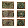 Image 1 : Collection of 6 Federal German banknotes under the Rule of Allied Forces, 1944-8