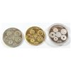 Image 2 : Lot of 3 medals issued on the occasion of the coronation of the British King George V, with coins of
