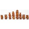 Image 2 : Set of old bone chess pawns