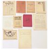 Image 1 : Interesting lot of pamphlets and documents on education in the Land of Israel, Mandatory Palestine