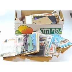 Collection of old documents - Israel, 1950s-1980s