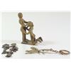 Image 2 : Collection of 3 metal erotic items