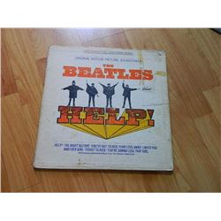 VINYL RECORD - BEATLES - HELP - THE ORIGINAL MOTION PICTURE SOUND TRACK - SMAS-2386 - CAPITOL RECORD