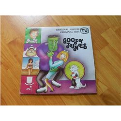 VINYL RECORD - RONCO GOOFY TUNES - FUNKY FAVORITES - R 2150 - ENGLAND - PRINTED IN ENGLAND