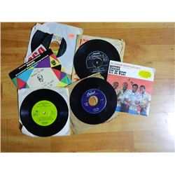 VINYL RECORD - 45 - ASSORTED - 6 TTL