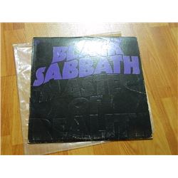 VINYL RECORD - BLACK SABATH - MASTER OF REALITY - BS 2562- condition - fair