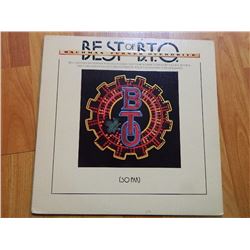 VINYL RECORD - BACHMAN-TURNER OVERDRIVE - BEST OF B.T.O. - SRM 1 1101- condition - fair