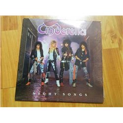 VINYL RECORD - CINDERELLA - NIGHT SONGS - 830 0761- condition - really good