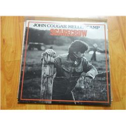 VINYL RECORD - JOHN COUGAR MELLENCAMP - SCARECROW - RVLS 7505- condition - fair