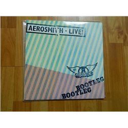 VINYL RECORD - AEROSMITH - LIVE! BOOTLEG - 2 LP'S - AL 35566 - condition - really good