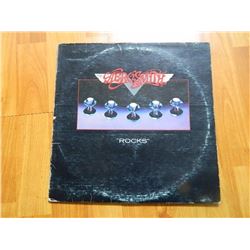VINYL RECORD - AEROSMITH - ROCKS - AL 34165 - - condition - fair