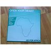 Image 1 : VINYL RECORD - OPEN YOUR HEART - AID FOR AFRICA - OXFAM 002 - condition - really good