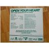 Image 3 : VINYL RECORD - OPEN YOUR HEART - AID FOR AFRICA - OXFAM 002 - condition - really good