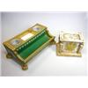 Image 1 : An early 19th century Paris porcelain inkstand, the trough and rectangular sides painted with class.