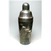 Image 1 : A patent electroplate cocktail shaker of plain tapering cylindrical shape, engraved with the names..