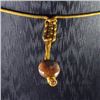 Image 4 : Natural Multi-Color Picasso Diamond Polished Necklace
