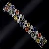 Natural Fancy Sapphire 116 Carats Bracelet
