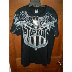 T-SHIRT - TAP OUT  - "TAPOUT AN EXPRESSION OF COMBAT KNOWN WORLD WIDE" - WITH EAGLE - XXL