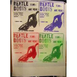 Andy Warhol (1928-1987) Beatle Boots, signed "A Warhol" and No. 16 of 50, with "Proof Factory Editi.