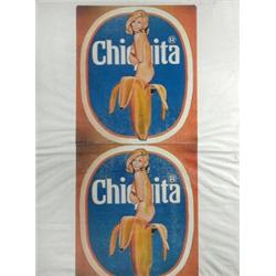Mel Ramos (American, b.1935) and Pietro Psaier (Italian, b.1939) Chiquita, a Naked Girl in a Banana.