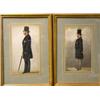 Image 1 : Attributed to Richard Dighton (1785-1880) Portraits of Gentleman - Mr Barley, Mr Beckett, Mr David,.