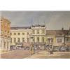 Image 1 : Stanley Orchart (British, 20th Century) High Street from St Paul's Square, Bedford, signed lower le.