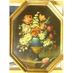 Dutch School (19th Century) A Still Life of Flowers, oil on board, 52 x 39cm  £100-150...