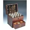 Image 1 : Hume, 103 Longacre, London, an early 19th century apothecary set, the rectangular lid enclosing twe.