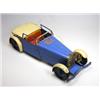 Image 1 : A Meccano No.1 Constructor Car for the French market, the two seater open tourer in blue and cream..