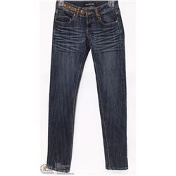 FX IMPORTS BRANDED LOW RISE SKINNY JEANS SZ 25