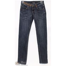 FX IMPORTS BRANDED LOW RISE SKINNY JEANS SZ 28