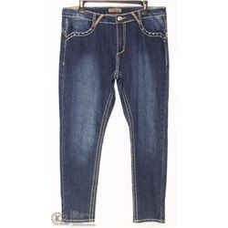 GIVE ME FIVE MID RISE STRAIGHT LEG PANTS SIZE 16