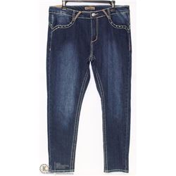 GIVE ME FIVE MID RISE STRAIGHT LEG PANTS SIZE 16