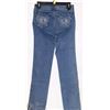 Image 2 : XICA SIZE 13 MEDIUM BLUE BOOT CUT HIGH RISE JEANS