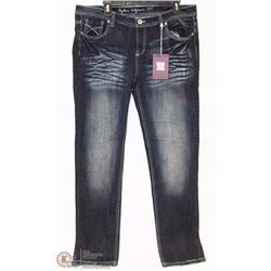 REFLEX SIZE XXXL MEDIUM RISE BOOT CUT JEANS