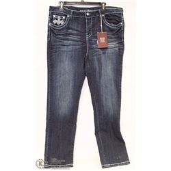 REFLEX PREMUM XXXL STRAIGHT LEG HIGH RISE JEANS