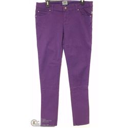 TRIP NYC SIZE 11 PURPLE  LOW RISE JEGGINGS
