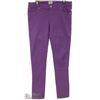 Image 1 : TRIP NYC SIZE 11 PURPLE  LOW RISE JEGGINGS
