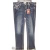 Image 1 : REFLEX PREMIUM JEANS HIGH RISE XXXL BOOT CUT W.