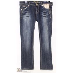NISSI JEANS SIZE 15, MEDIUM RISE BOOT CUT  MILD