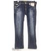 Image 1 : NISSI JEANS SIZE 15, MEDIUM RISE BOOT CUT  MILD