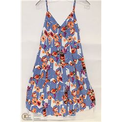 SIZE LARGE FLOWER PRINT SPAGETTI STRAP ALINE