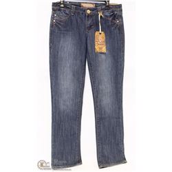 NISSI JEANS SIZE 9 LOW RISE BOOT CUT