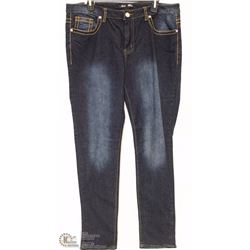 DB JEANS SIZE 16 MED HIGH RISE STRAIGHT LEG SLIGHT