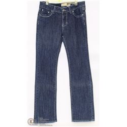 RICO JEANS SIZE 3 BOOT CUT LOW RISE MED BLUE WASH